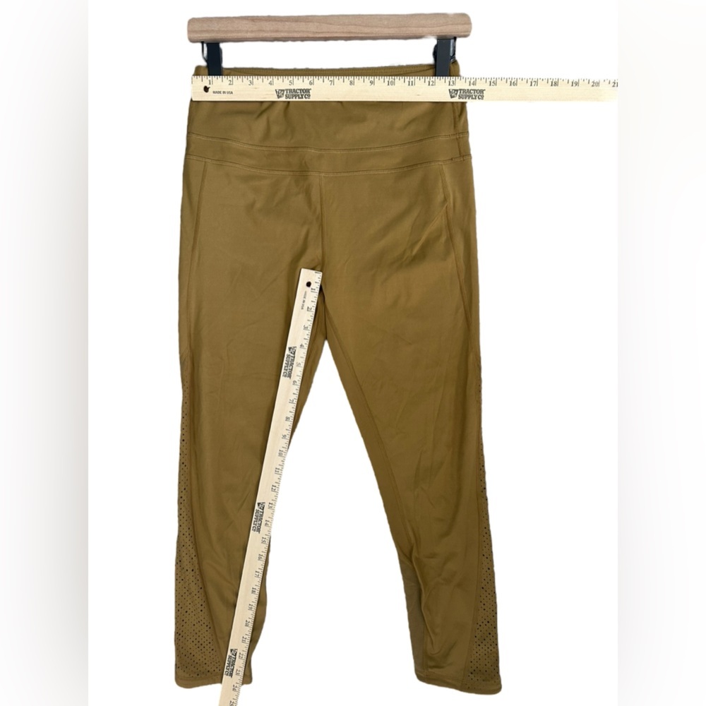 Varley Women’s Corbett Legging Tight Gold Neutral Active Workout Gym Size Small - Picture 3 of 4